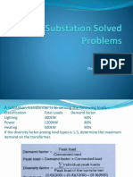 Substation Solved Problems