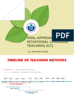Oral Approach and SLT