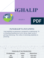 Filipino 4 - Panghalip Pananong Pamatlig