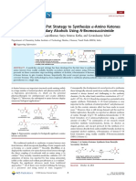 A Versatile and One-Pot Strategy to Synthesize α‐Amino Ketones from Benzylic Secondary Alcohols Using N‐Bromosuccinimide