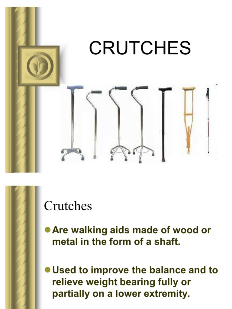 CRUTCHES PDF Anatomical Terms Of Motion Musculoskeletal System