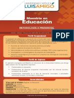 Maestria Educacion Presencial MED PDF