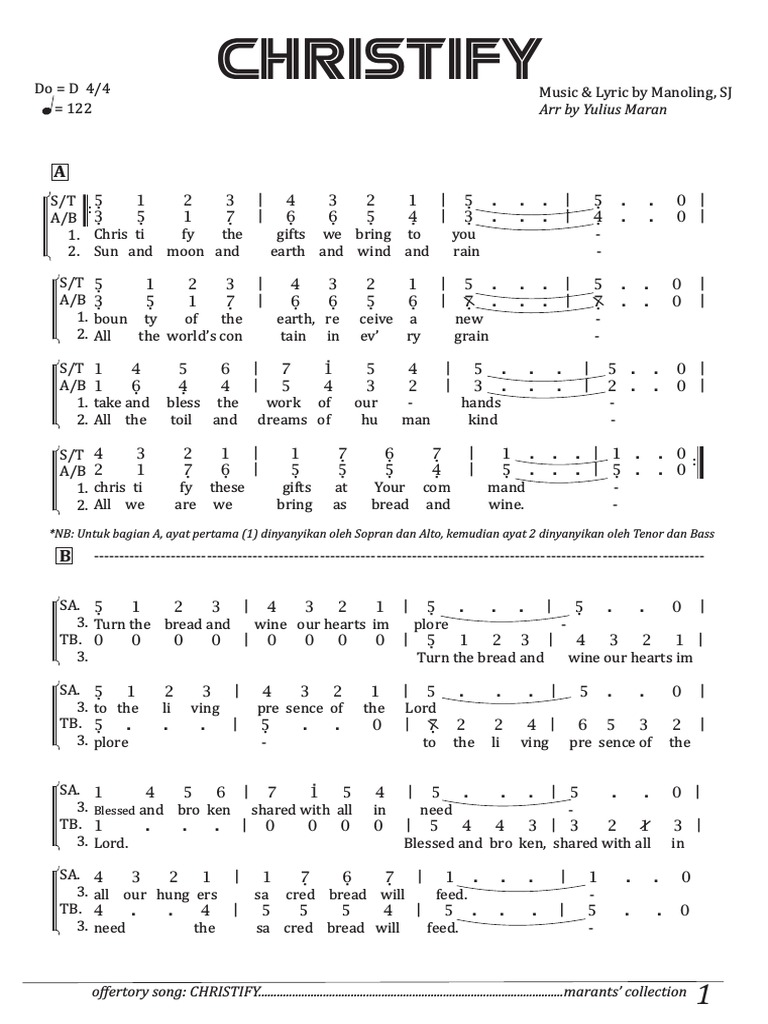 Christify. Not Angka | PDF | Nature