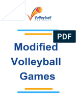 modified volleyball games