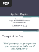 Applied Physics Lecture