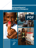 Madagascar Final Report Legislative and Second