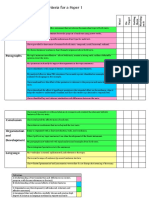 Paper One Success Criteria