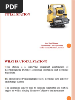 Total Station Setup and Data Transfer Guide | PDF | System Software ...