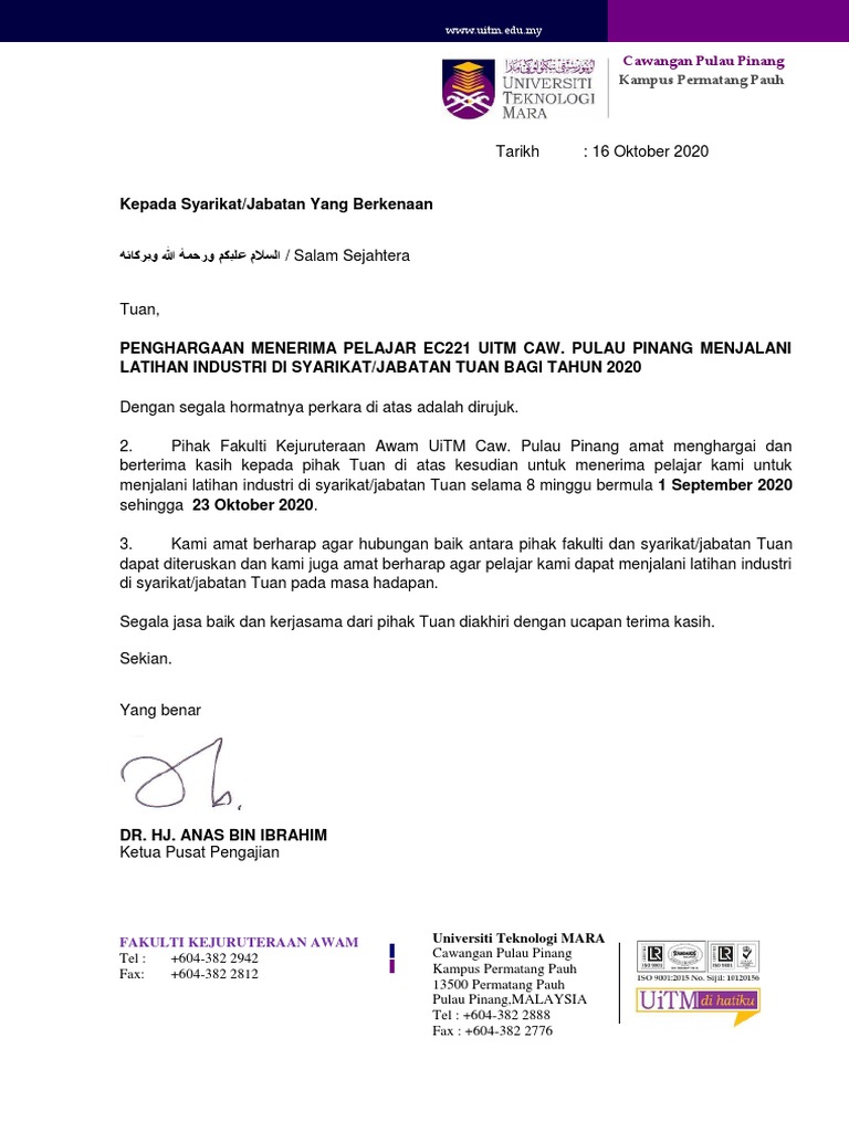 Surat Penghargaan Pdf