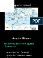 Aquatic Biomes Marine and Fresh