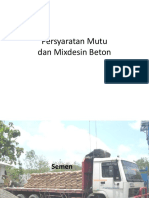 Mixdesign Beton SNI PDF