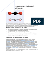 Qué Es Una Estructura de Lewis