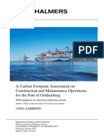 T81 - PMANP - 2014 - 66 - A Carbon Footprint Assessment On Construction and Maintenance Operations For The Port of Gothenburg PDF