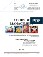 Cours D'introduction Au Management ITT2 2020 PDF