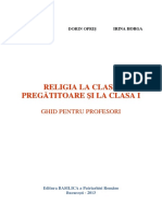 Religia la clasa pregatitoare si la clasa I_ Ghid pentru profesori - 2013.pdf