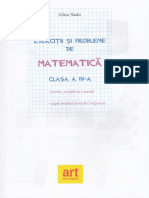 Matematica Cls 4 Exercitii Si Probleme Alina Radu PDF