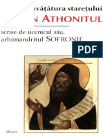 Arh. Sofronie Saharov - Viata Si Invatatura Staretului Siluan Athonitul.pdf