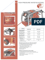 DEN-JET CE20 SERIES HIGH PRESSURE WATER BLASTERS