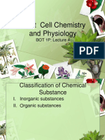 Lecture 4.cell Chemistry and Physiology