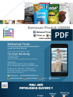 Materi Desain Label & Kemasan - Firsan - Rumah Kemasan Bandung PDF