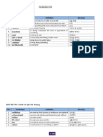 180R - 2 - Vocabulary List