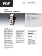 MP 26 Digital Process Transmitter: Product Profile