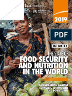 Food Security and Nutrition in The World