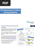 ks1 Reasoning and Problem Solving Questions White Rose Maths Hub Twitter March 2016pdf GiQr PDF