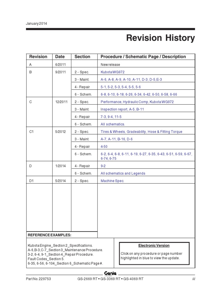 GS-4069 RT - Service - Manual - Diesel - CE | PDF | Elevator | Nut