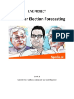 2020 Bihar Election Forecasting: Live Project