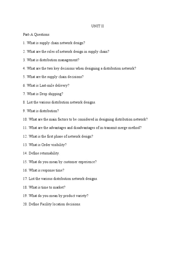 2 MARKS Questions | PDF