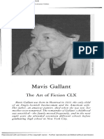 Kalotay, Daphne - Mavis Gallant - The Art of Fiction (1999)