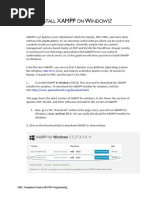H I Xampp W ?: Ow To Nstall ON Indows