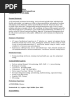 Sandhya Ranganathan - CV Updated - Looking For Opportunities PDF