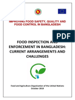 Situation Analysis - Food Inspection in Bangladesh PDF