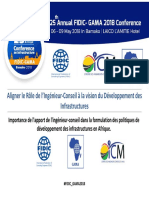 S2 - 2 - FIDIC GAMA 2018 - Boubacar H DIALLO - Presentation