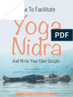 How To Facilitate Yoga Nidra and Write Your Own Scripts