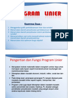 Program Linier