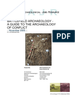Battlefield Archaeology - A Guide To The Archaeology of Conflict