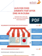 Dine-In Requirements Slides - 26 April 2020
