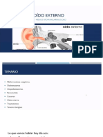 Clase 2 - Patología Del Oído Externo