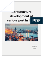 Infrastructure Development of Various Port in India