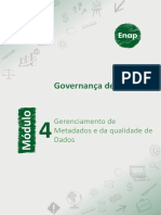 Módulo 4 - Gerenciamento de Metadados e Da Qualidade de Dados PDF