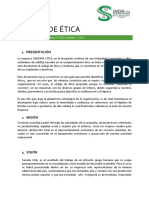 Codigo de Etica Sanoha Ltda PDF