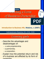Session 3-Chapter 5 - Starting A New Business