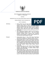 Pemerintah Kabupaten Lamongan Tentang Organisasi Dan Tata Dan Tata Kerja Dinas