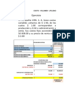 Gestion de Costos - Volumen - Utilidad