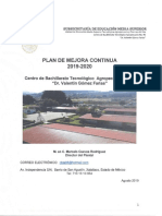 Cbta 96/ Plan de Mejora 2018-2019