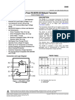 DS485 Low Power RS-485/RS-422 Multipoint Transceiver: Features Description