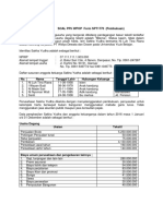 Soal PPH WPOP Form 1770 - Pembukuan